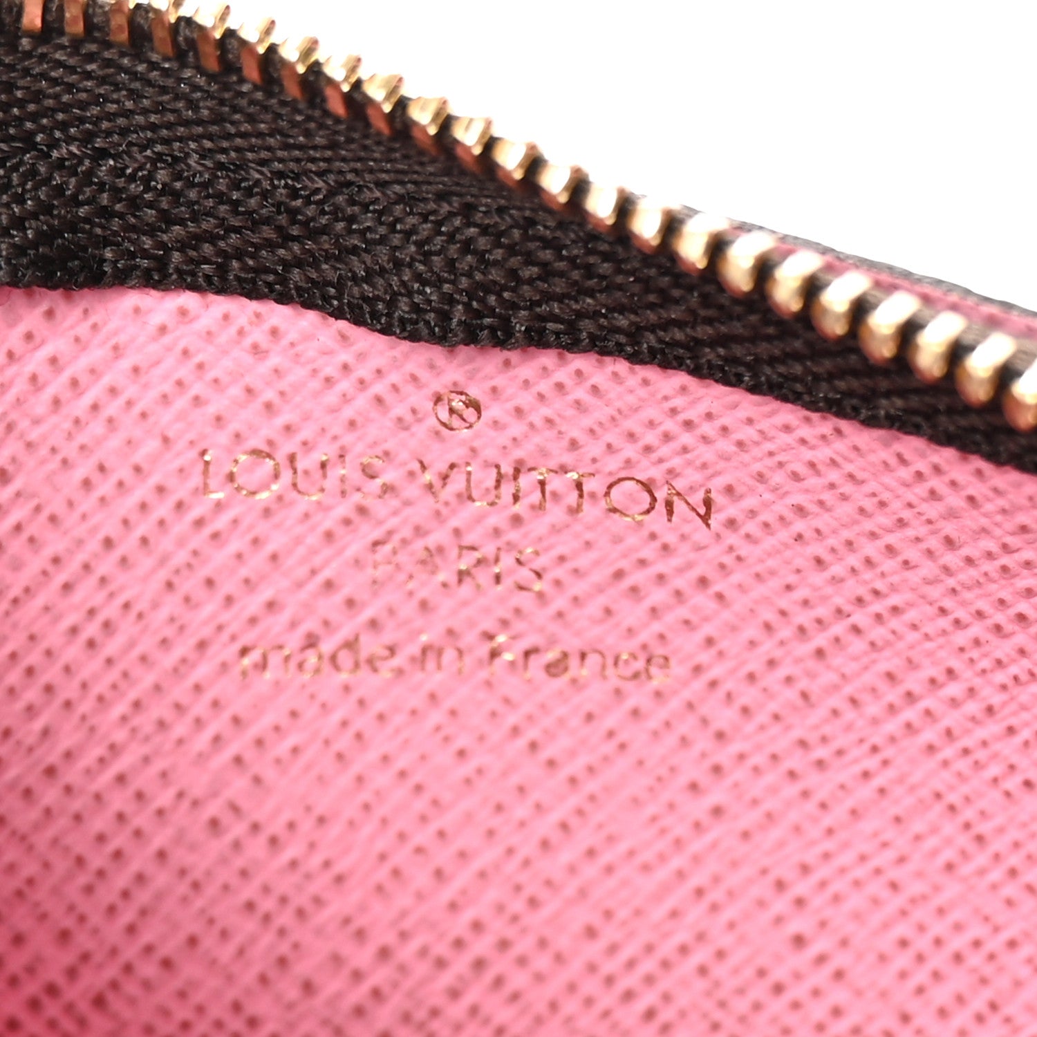 Louis Vuitton Monogram 2022 Christmas Animation Paris Key Pouch Pink 6 of 6