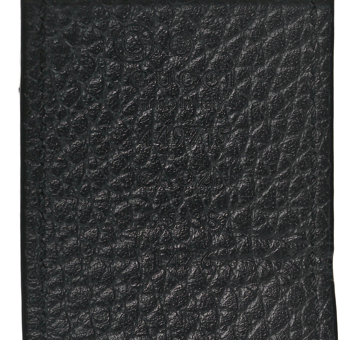 Calfskin 1973 Belt 95 38 Black