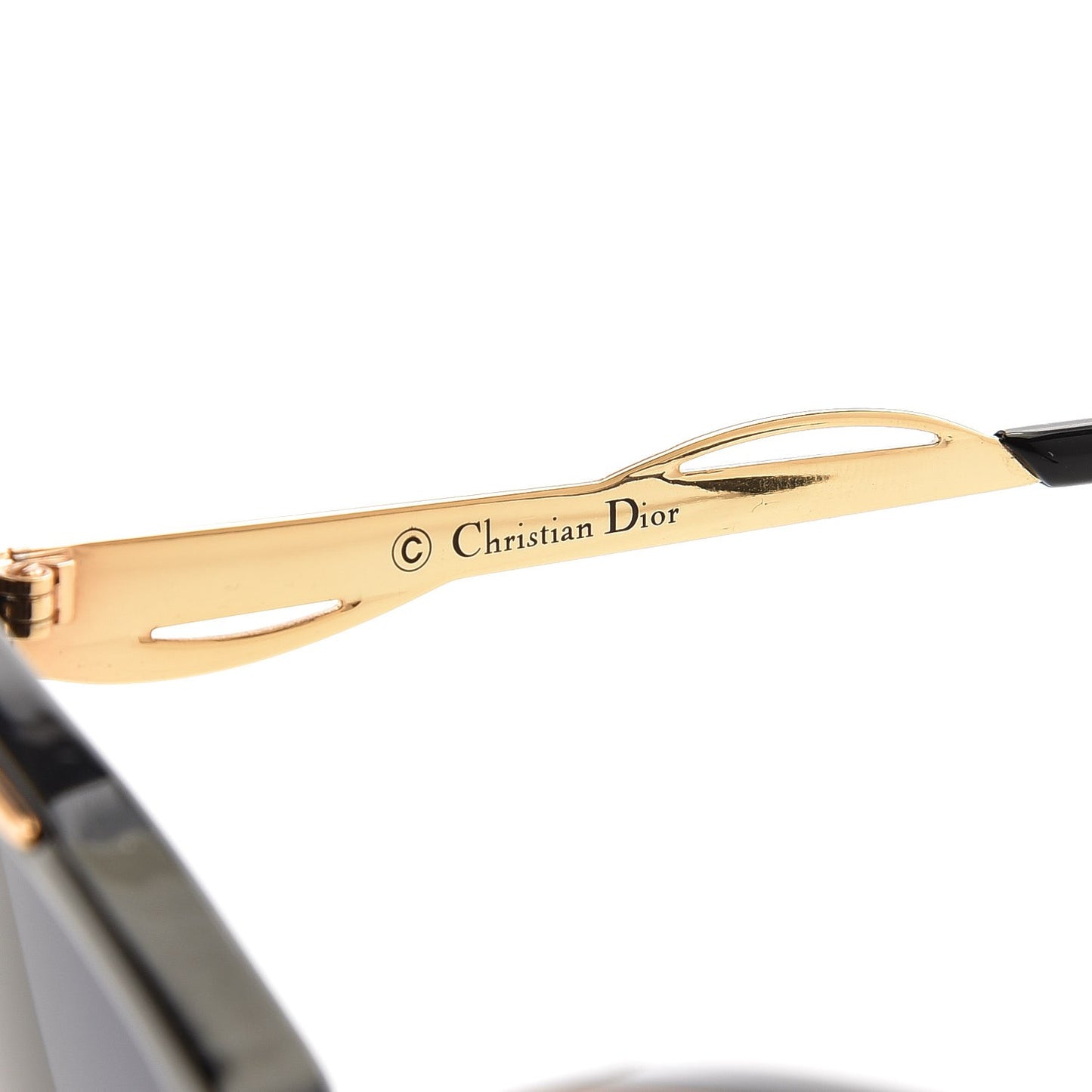 MetalEyes 2 Sunglasses Black Gold