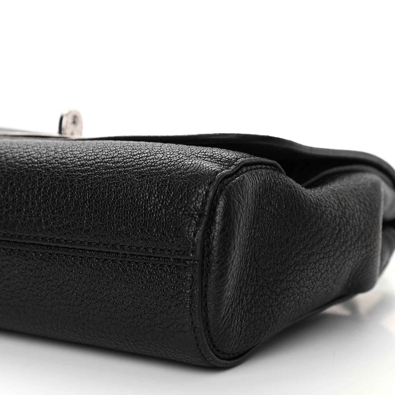 Mulberry Glossy Goatskin Small Lily Flap Black 11 of 11