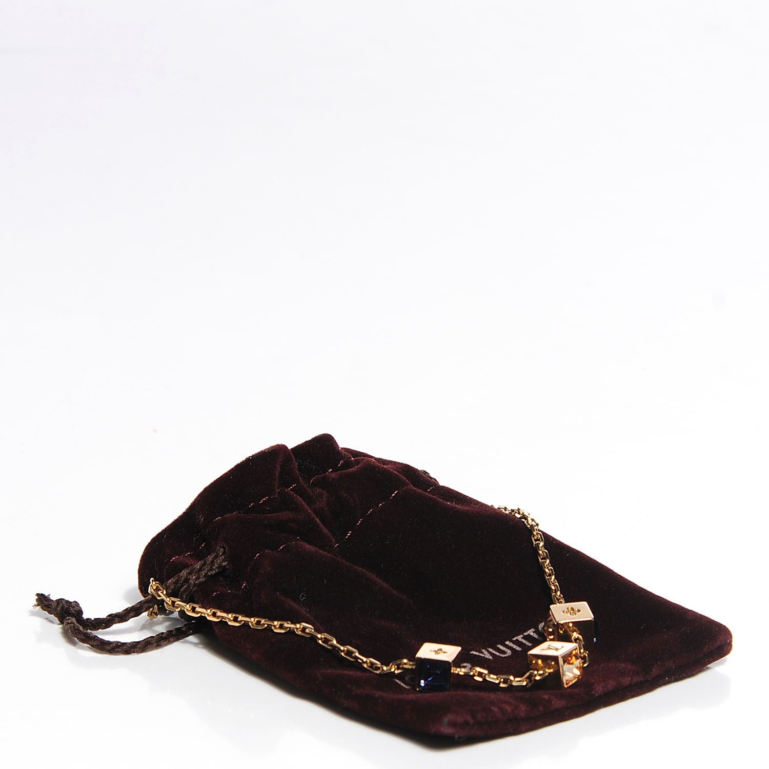 Louis Vuitton Swarovski Gamble Short Necklace Azur 5 of 5