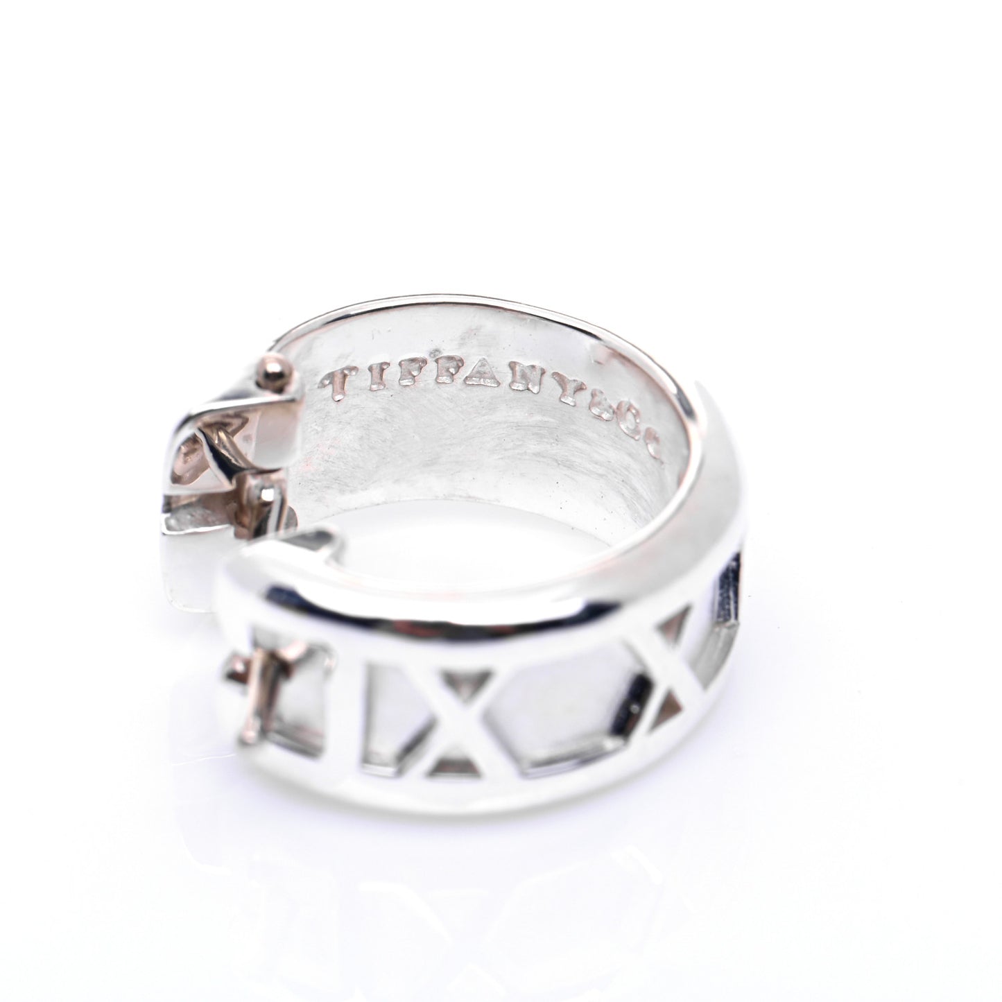 Sterling Silver Small Atlas Hoop Earrings