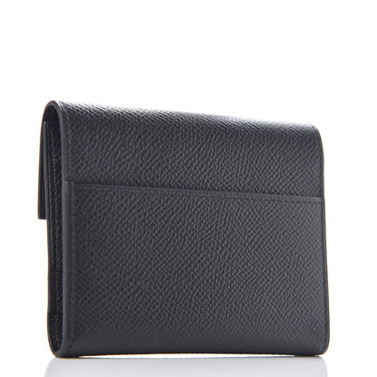 Hermes Epsom Clic Mini Card Holder Black 3 of 8