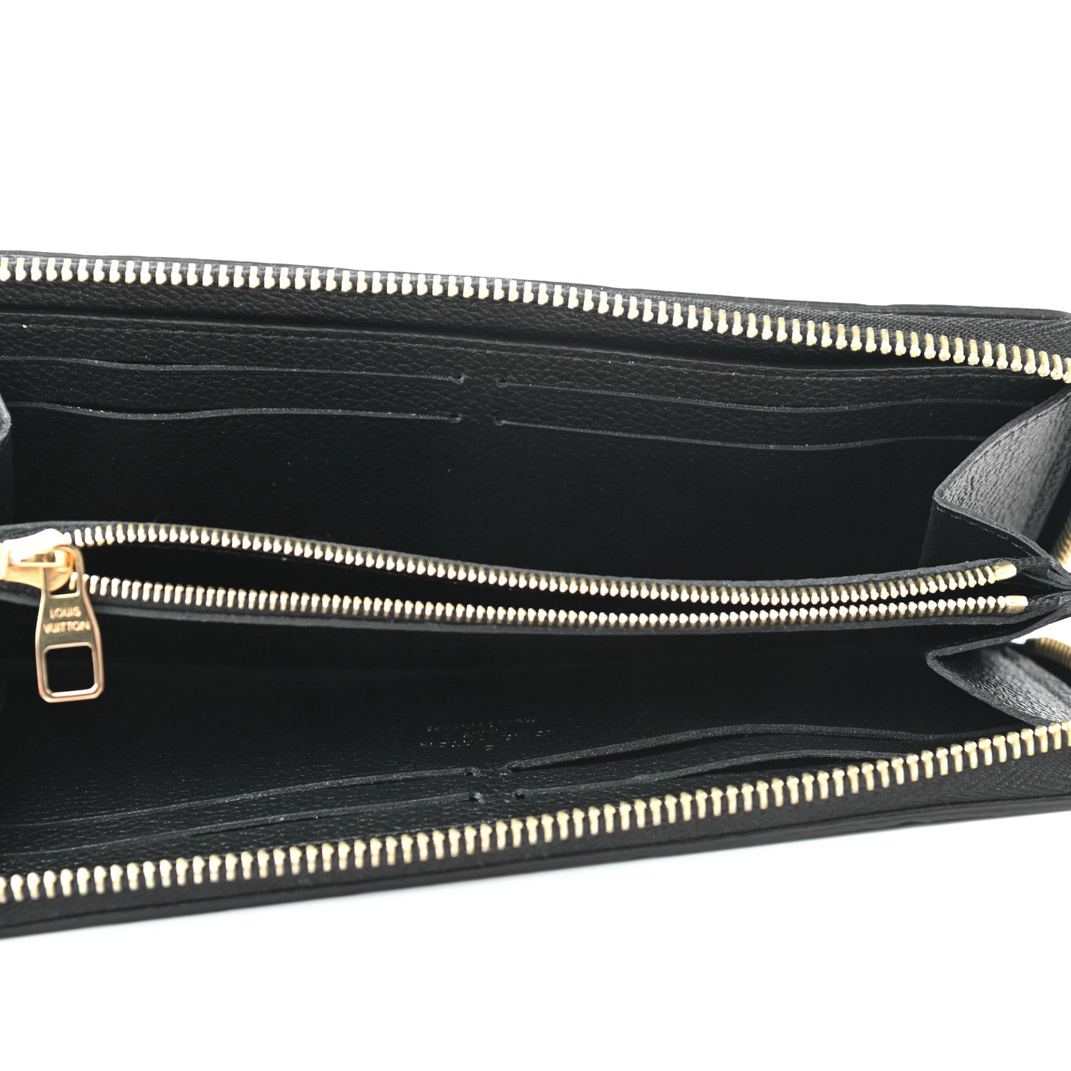 Louis Vuitton Empreinte Clemence Wallet Black 5 of 7