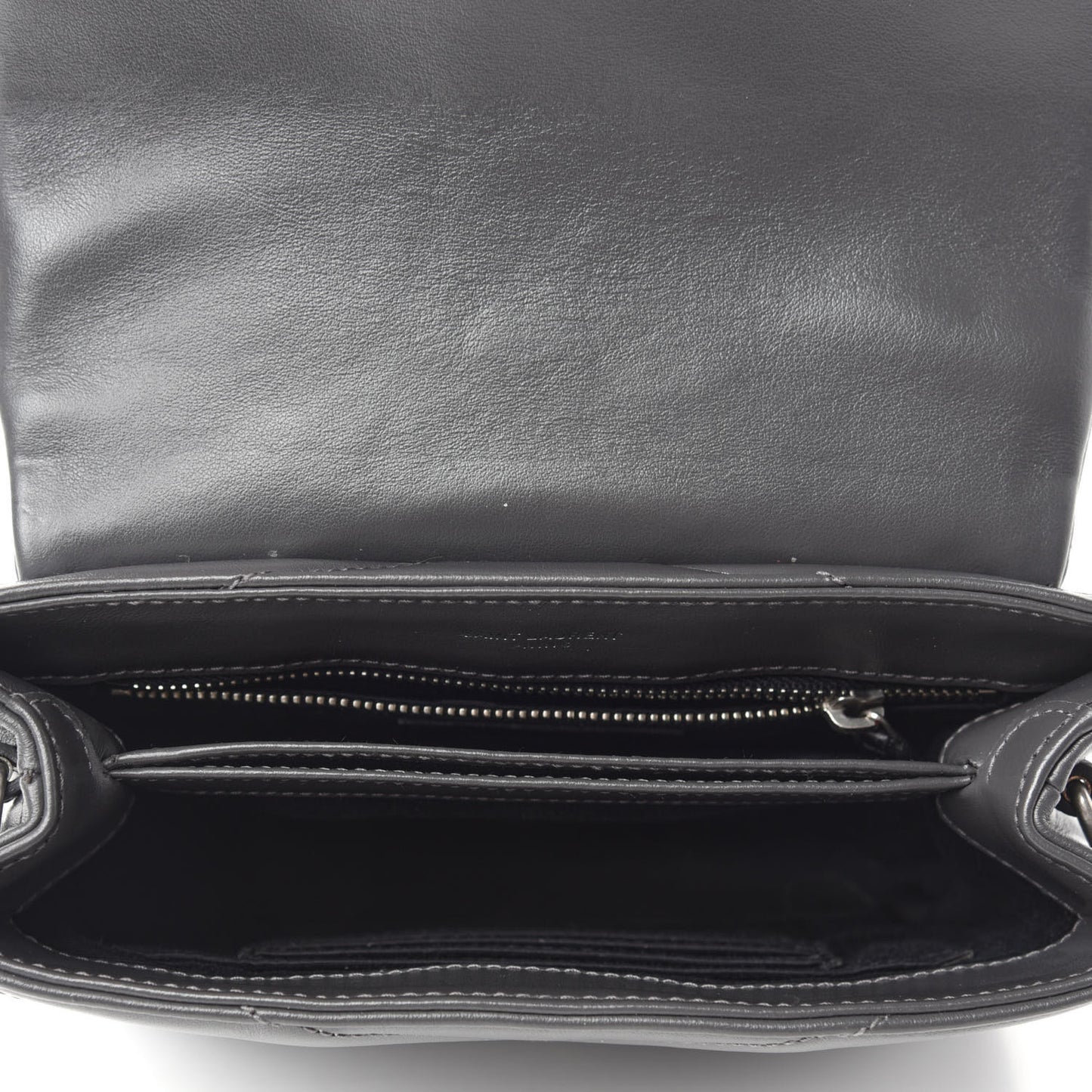 Calfskin Y Quilted Monogram Toy Loulou Crossbody Bag Storm