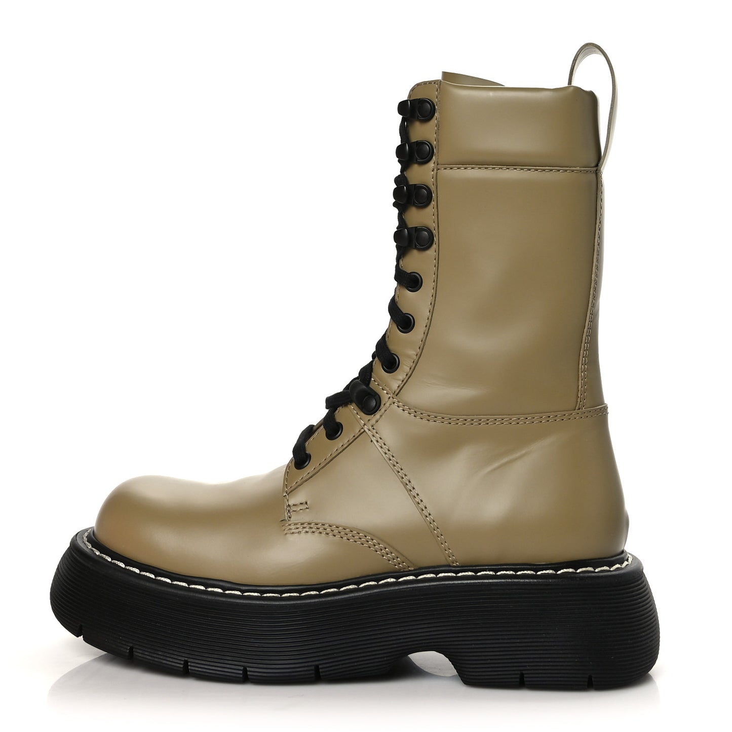 Calfskin The Swell Lace Up Boots 38.5 All Spice Black