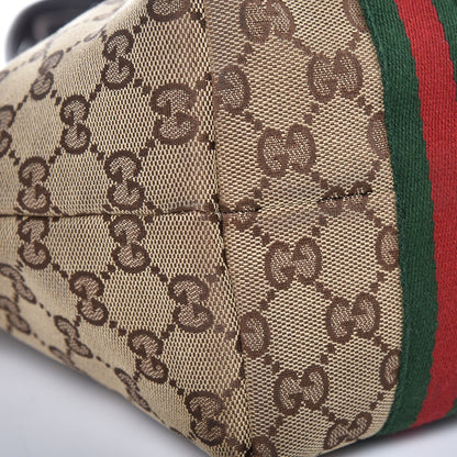 Gucci Monogram Medium Jolicoeur Tote Brown 11 of 15