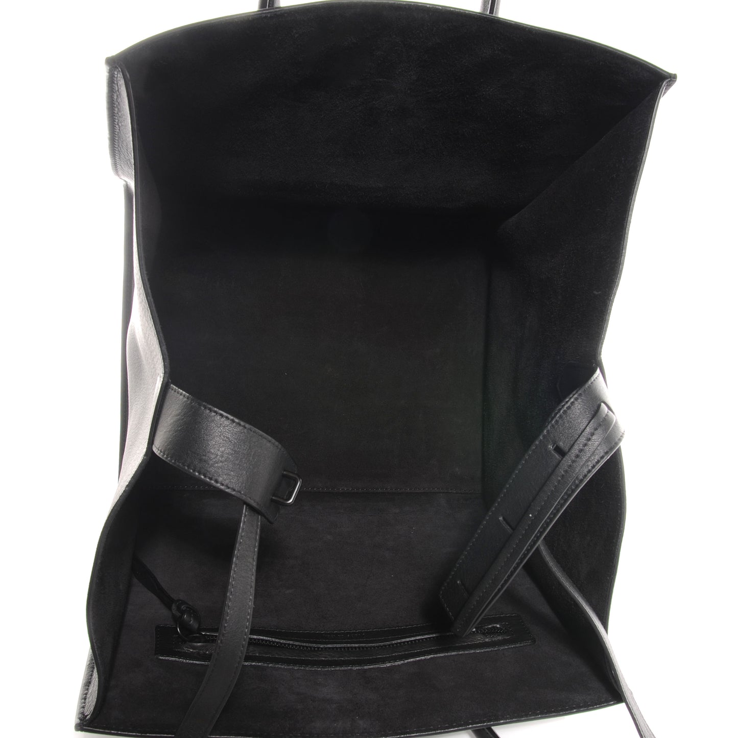 Supple Calfskin Medium Phantom Luggage Black