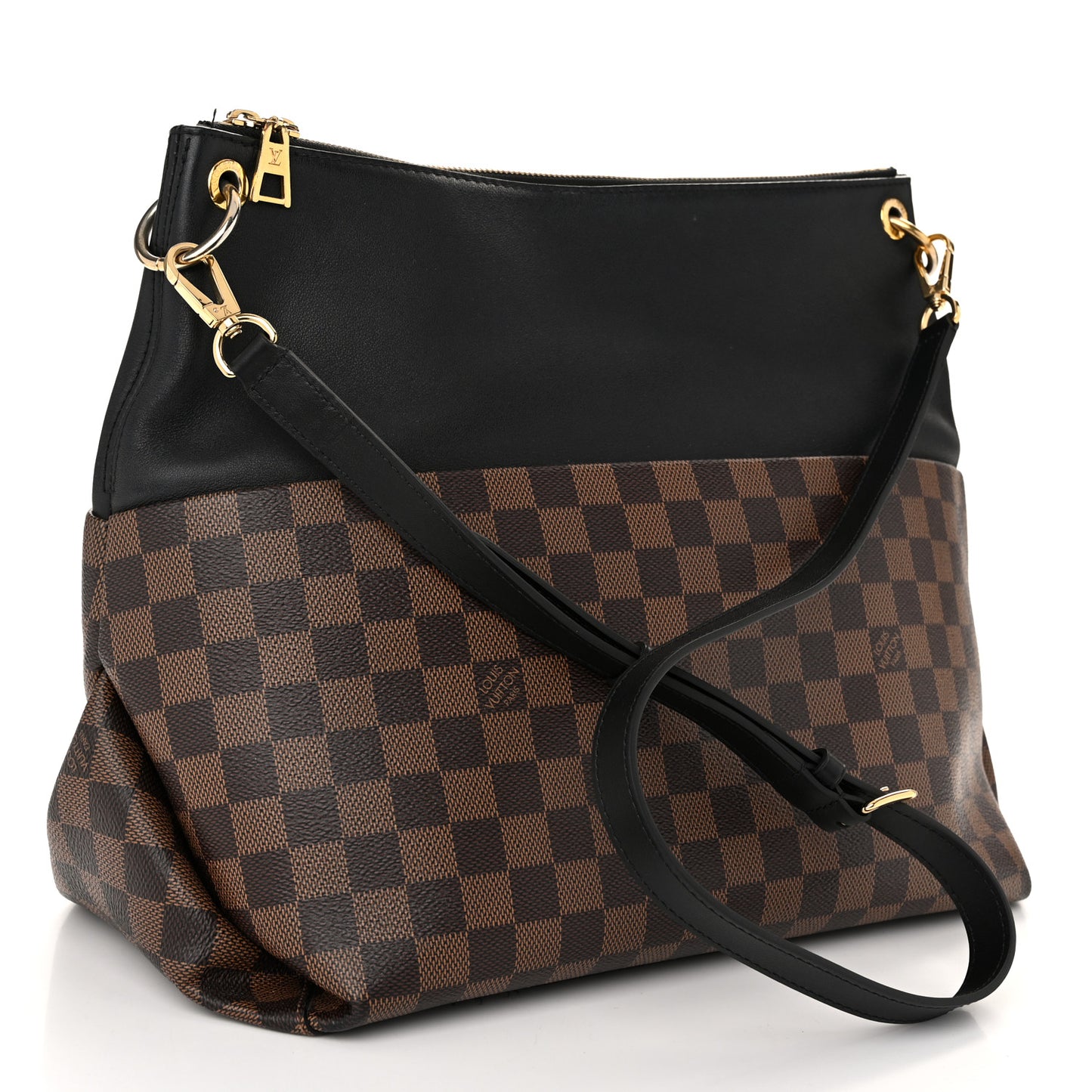 Damier Ebene Calfskin Maida Black