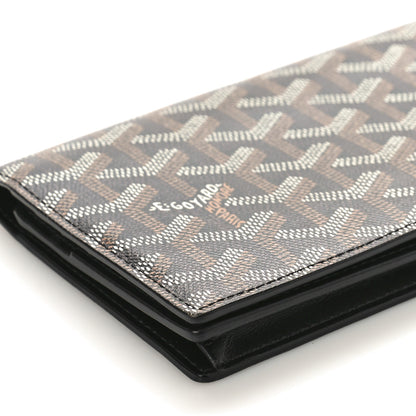 Goyard Goyardine Long Bi-Fold Wallet Black 7 of 8