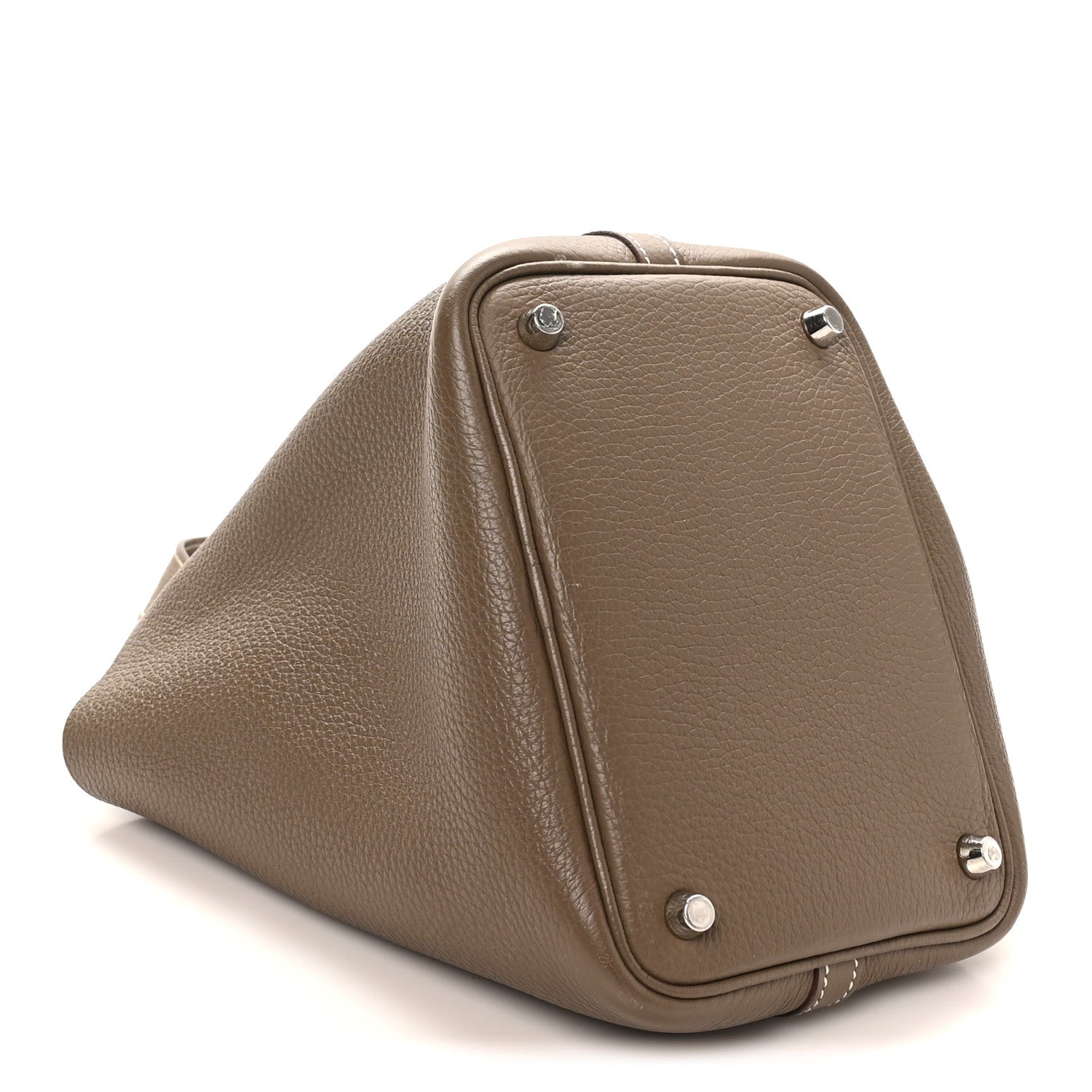 Hermes Taurillon Clemence Picotin Lock 18 PM Etoupe 4 of 14