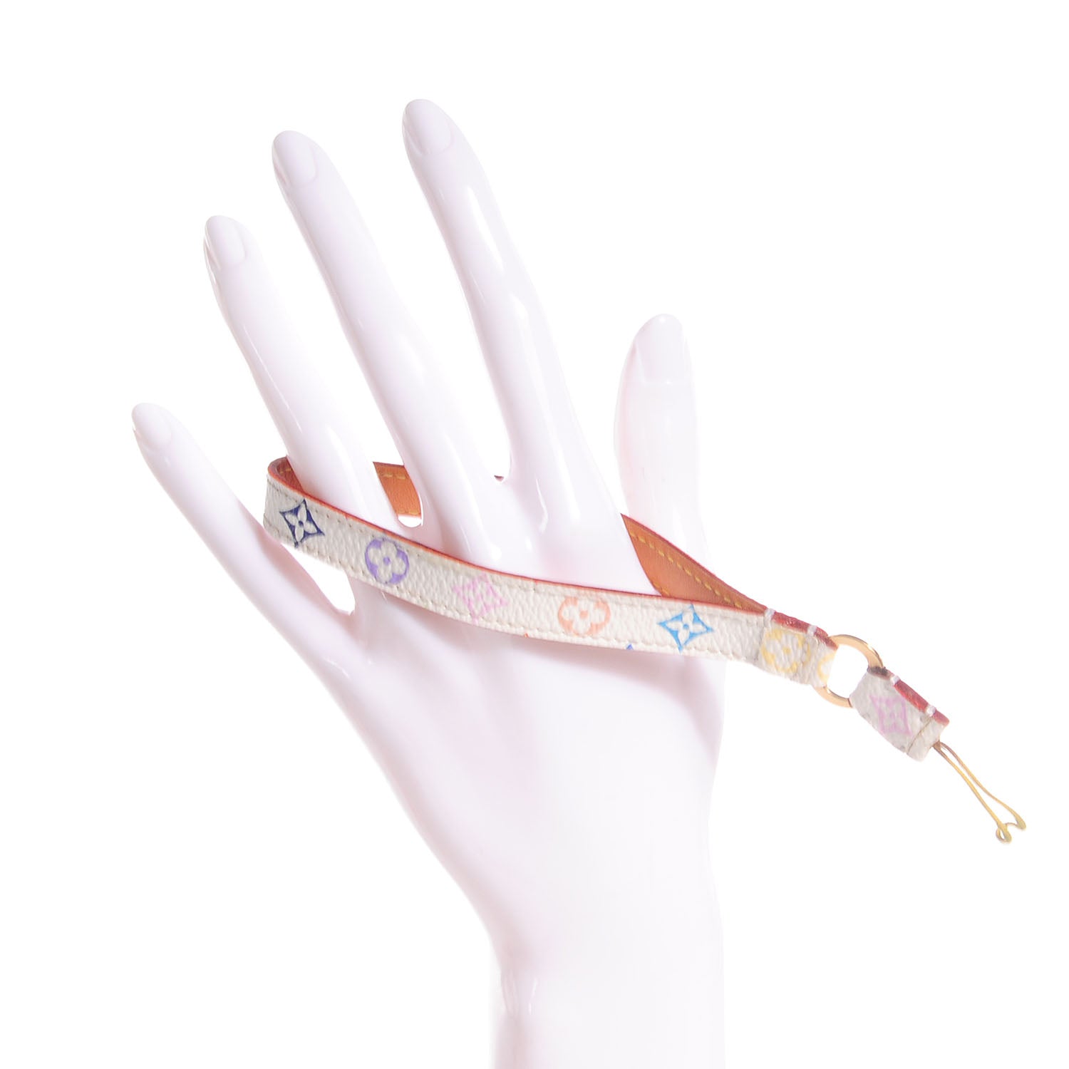 Louis Vuitton Monogram Multicolor Phone Strap White 2 of 4