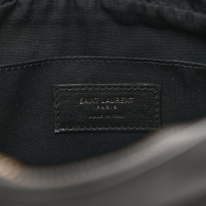 Saint Laurent Calfskin Matelasse Monogram Lou Camera Bag Asphalt 6 of 12