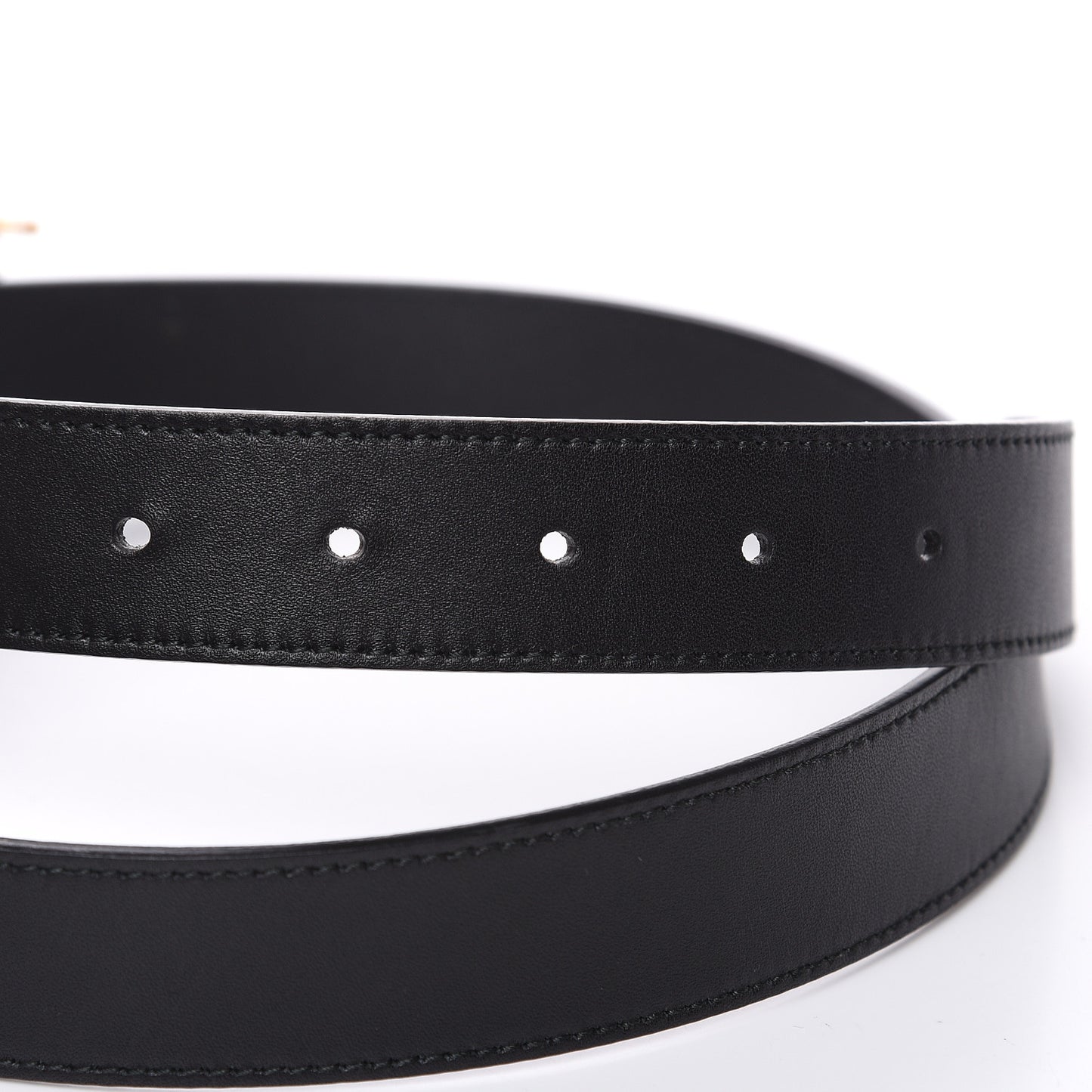 Calfskin Double G 30mm Belt 90 36 Black