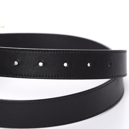 Gucci Calfskin Double G 30mm Belt 90 36 Black 5 of 7