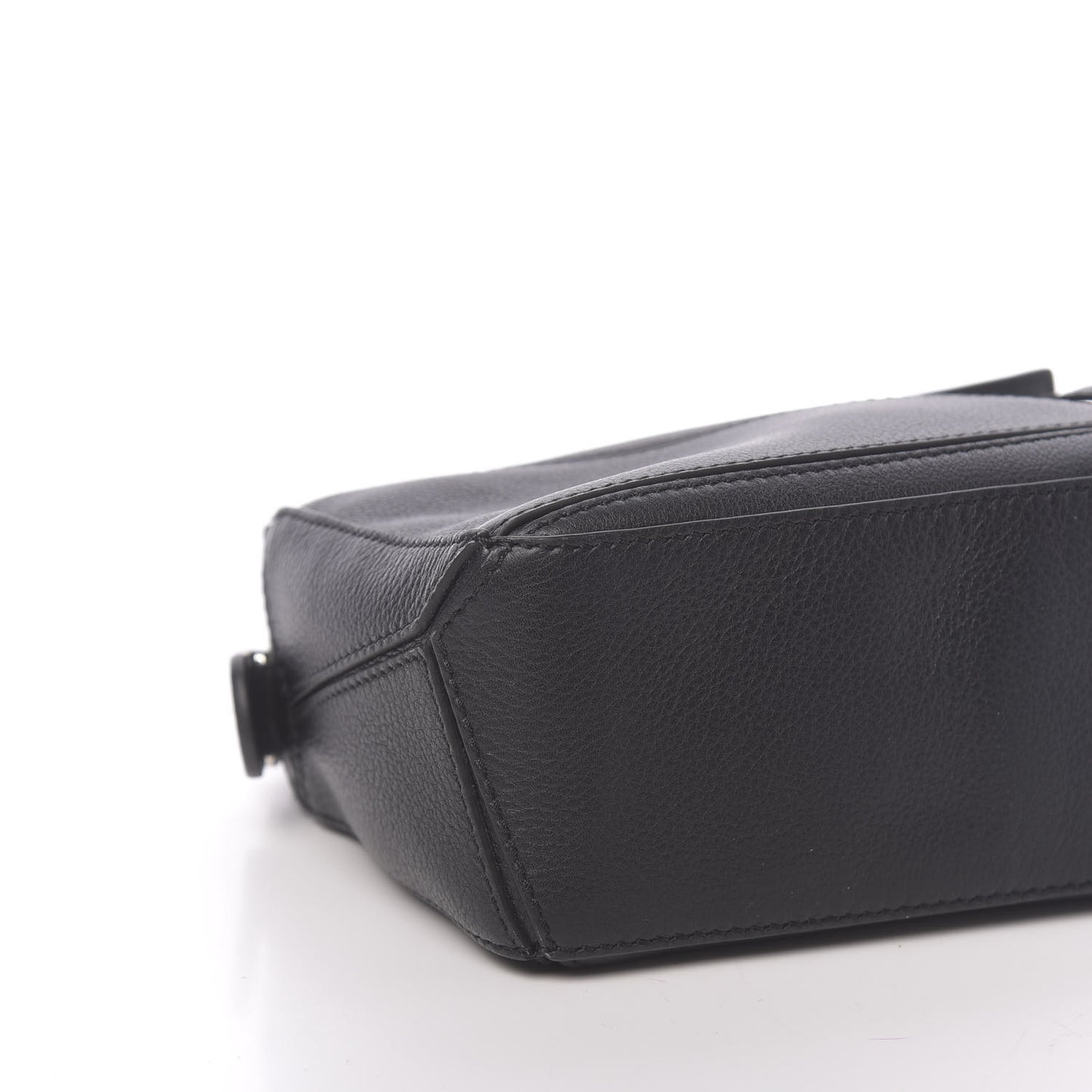 Calfskin Mini Puzzle Bag Black