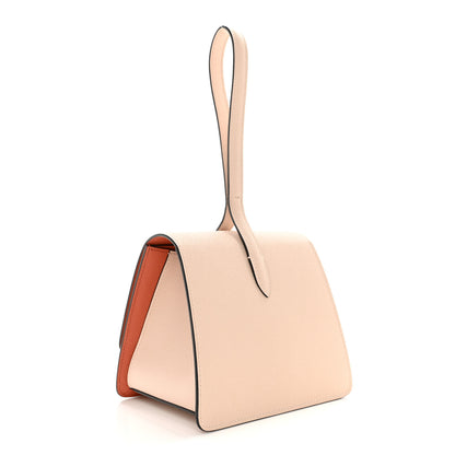 Moynat Carat Calfskin Madeleine Clutch Powder Peach 3 of 8