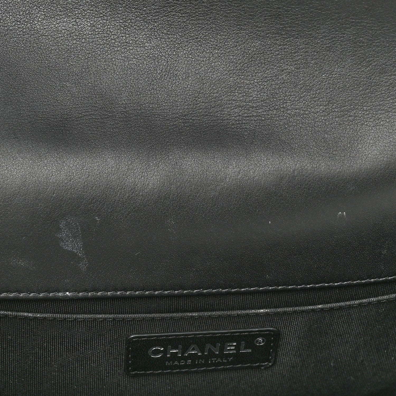 Chanel Calfskin Quilted Medium Boy Flap Black 6 of 12