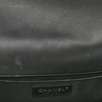 Chanel Calfskin Quilted Medium Boy Flap Black 6 of 12