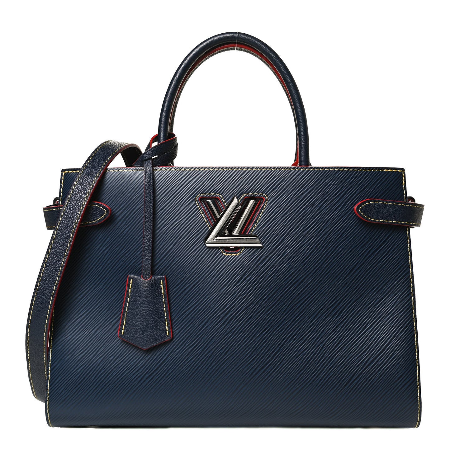 Epi Twist Tote Indigo