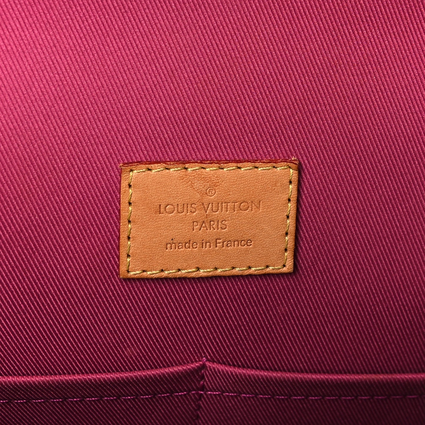 Monogram Cluny BB Bordeaux Fuchsia