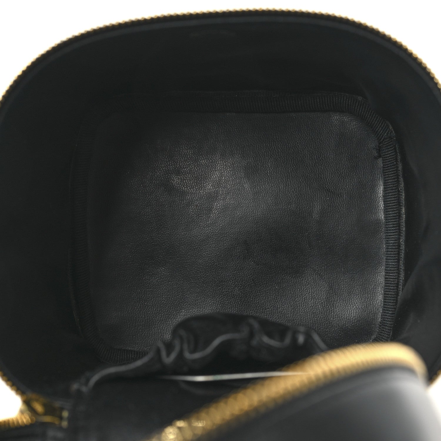 Chanel Lambskin Vanity Cosmetic Bag Black 5 of 8