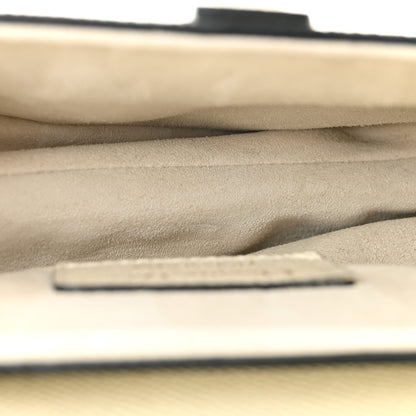 Christian Dior Grained Calfskin Mini Saddle Bag With Strap White 5 of 10