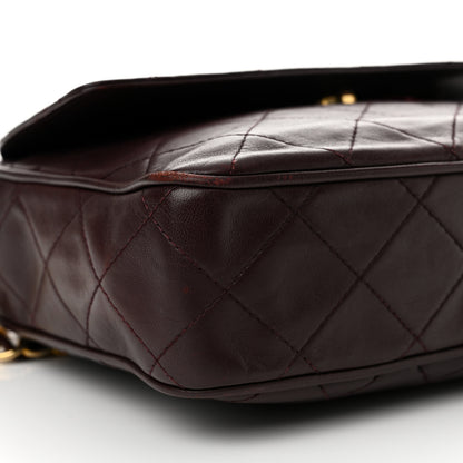 Chanel Lambskin Quilted Tassel CC Camera Case Burgundy 10 of 18