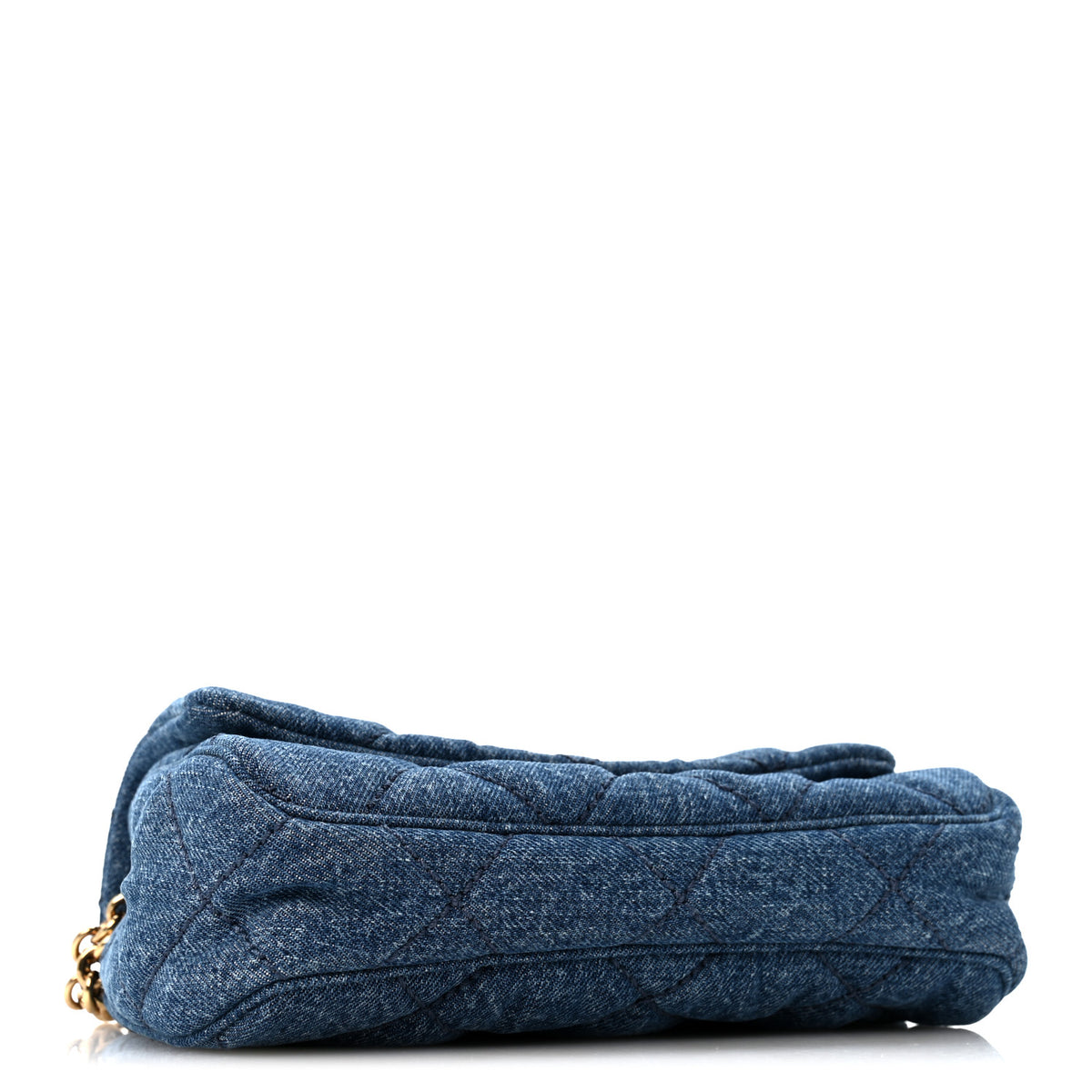 Chloe Denim Small Heritage Shoulder Bag Ashes Blue 4 of 10