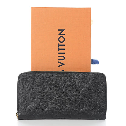 Louis Vuitton Empreinte Zippy Wallet Black 8 of 8