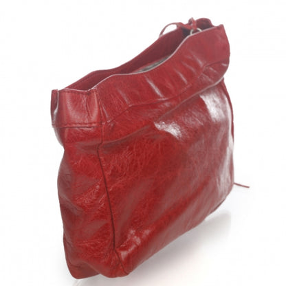 Balenciaga Chevre Porte Toilette Makeup Clutch True Red 3 of 13
