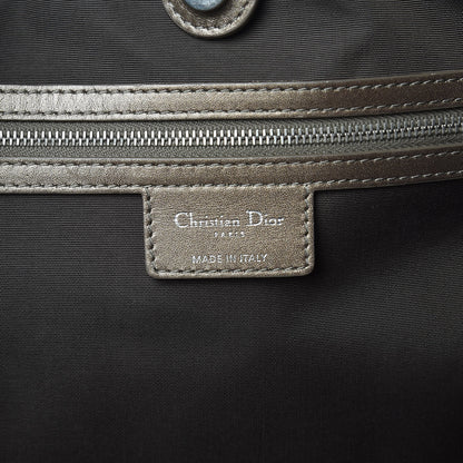 Christian Dior Coated Canvas Cannage Small Panarea Tote Grey 6 of 10