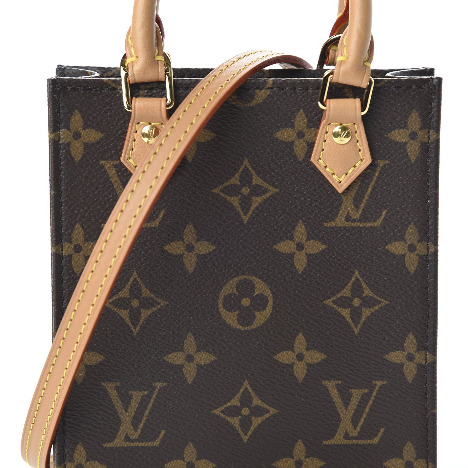 Louis Vuitton Monogram Petit Sac Plat 10 of 10