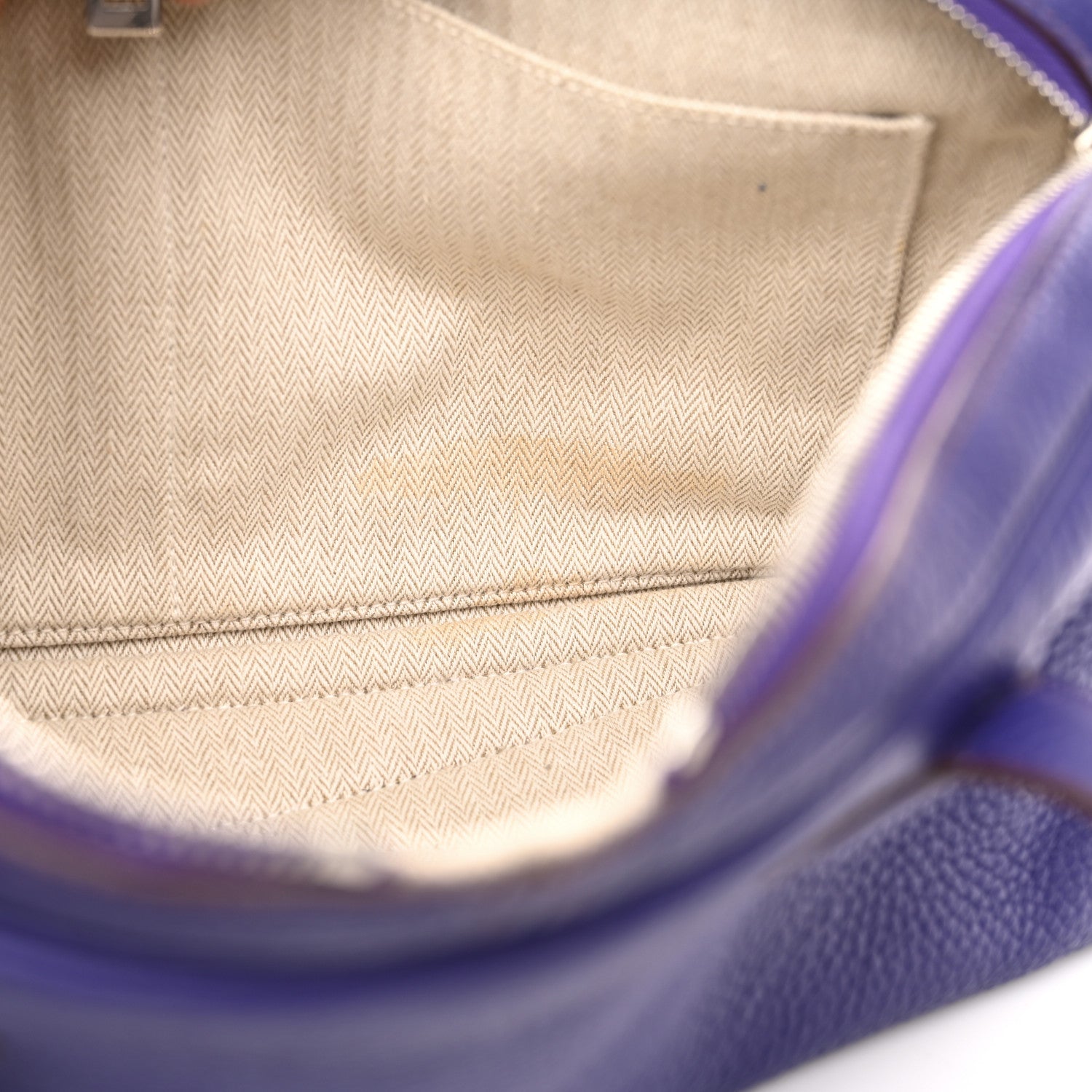 Hermes Taurillon Clemence Victoria Elan 38 Iris 11 of 13