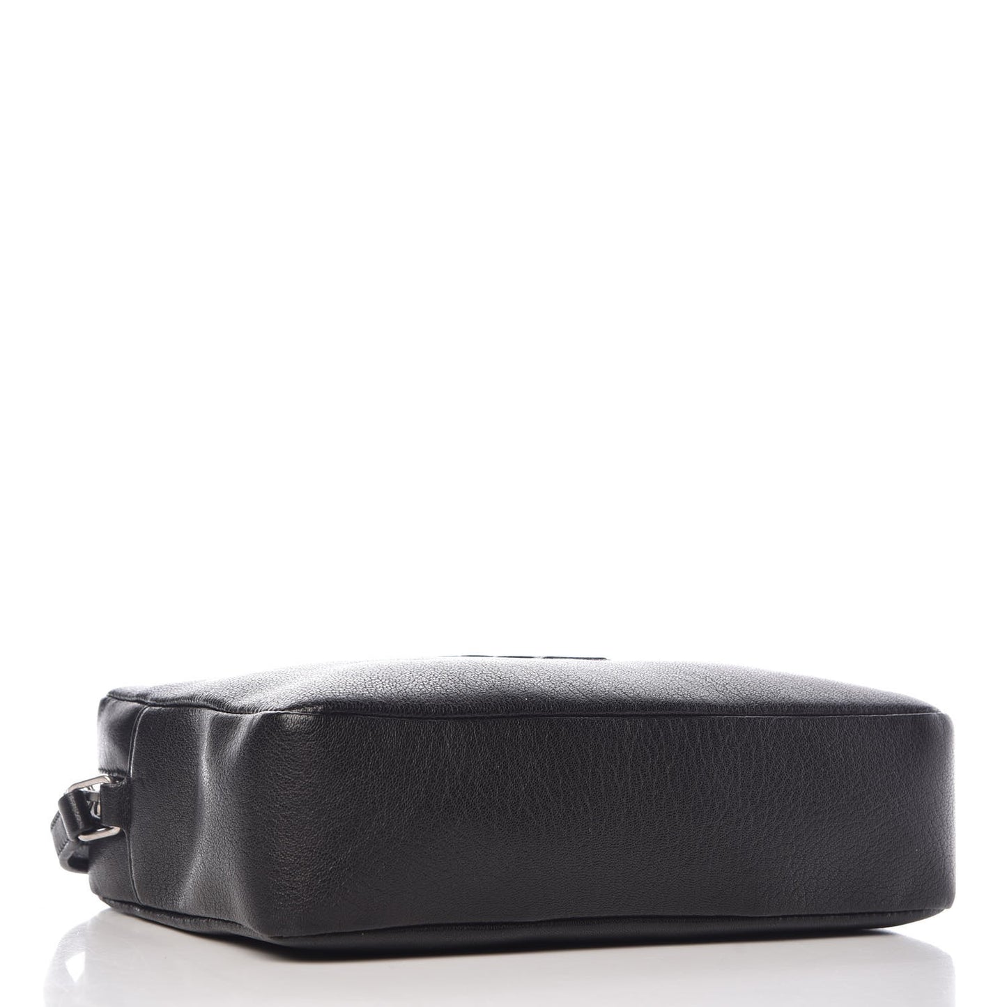 Lambskin Monogram Small Lou Camera Bag Black