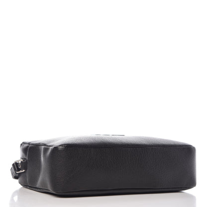 Saint Laurent Lambskin Monogram Small Lou Camera Bag Black 4 of 7