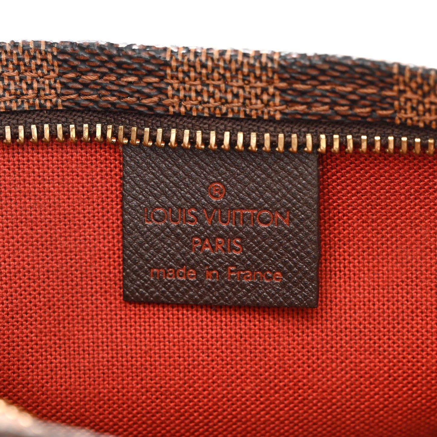 Damier Ebene Trousse Make Up Bag Pochette