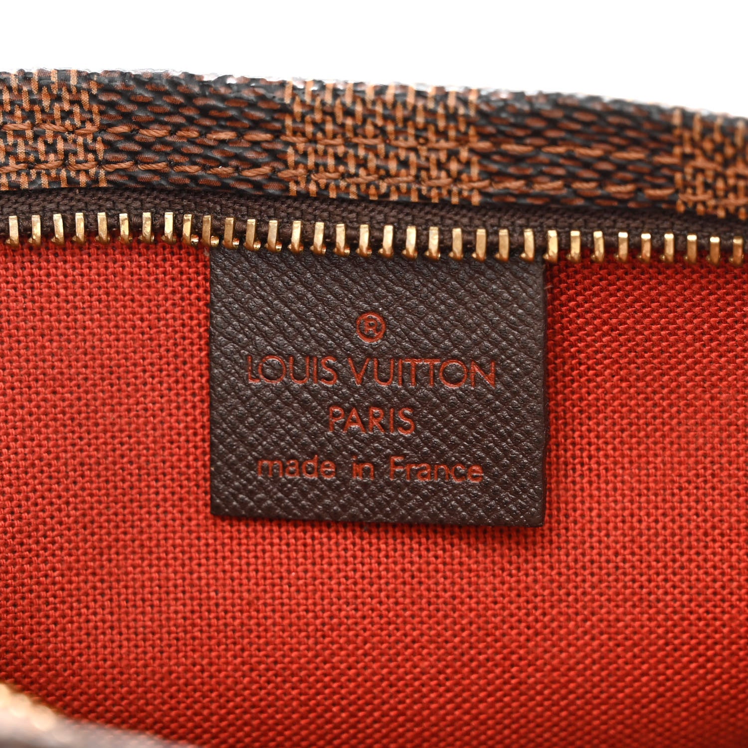 Louis Vuitton Damier Ebene Trousse Make Up Bag Pochette 6 of 10