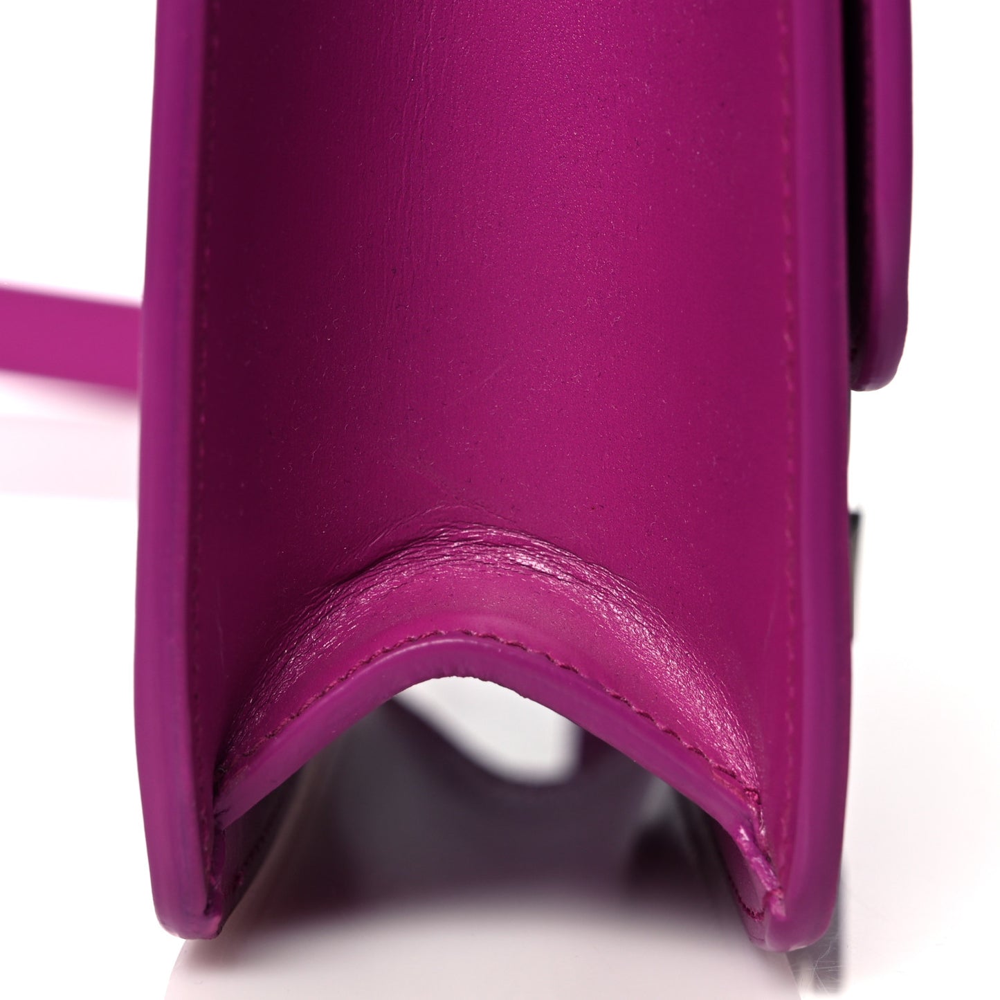 Smooth Calfskin Le Carre Shoulder Bag Purple