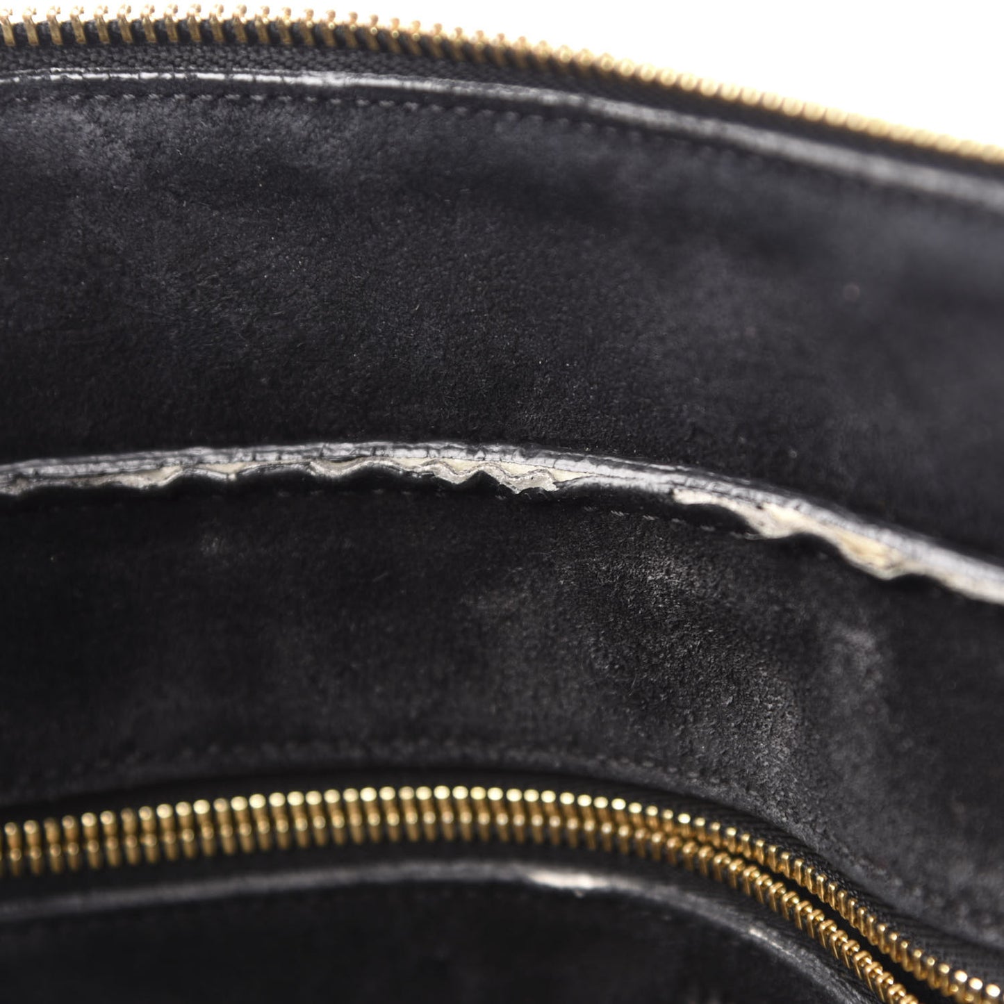 Bullhide Calfskin Medium Ring Bag Black