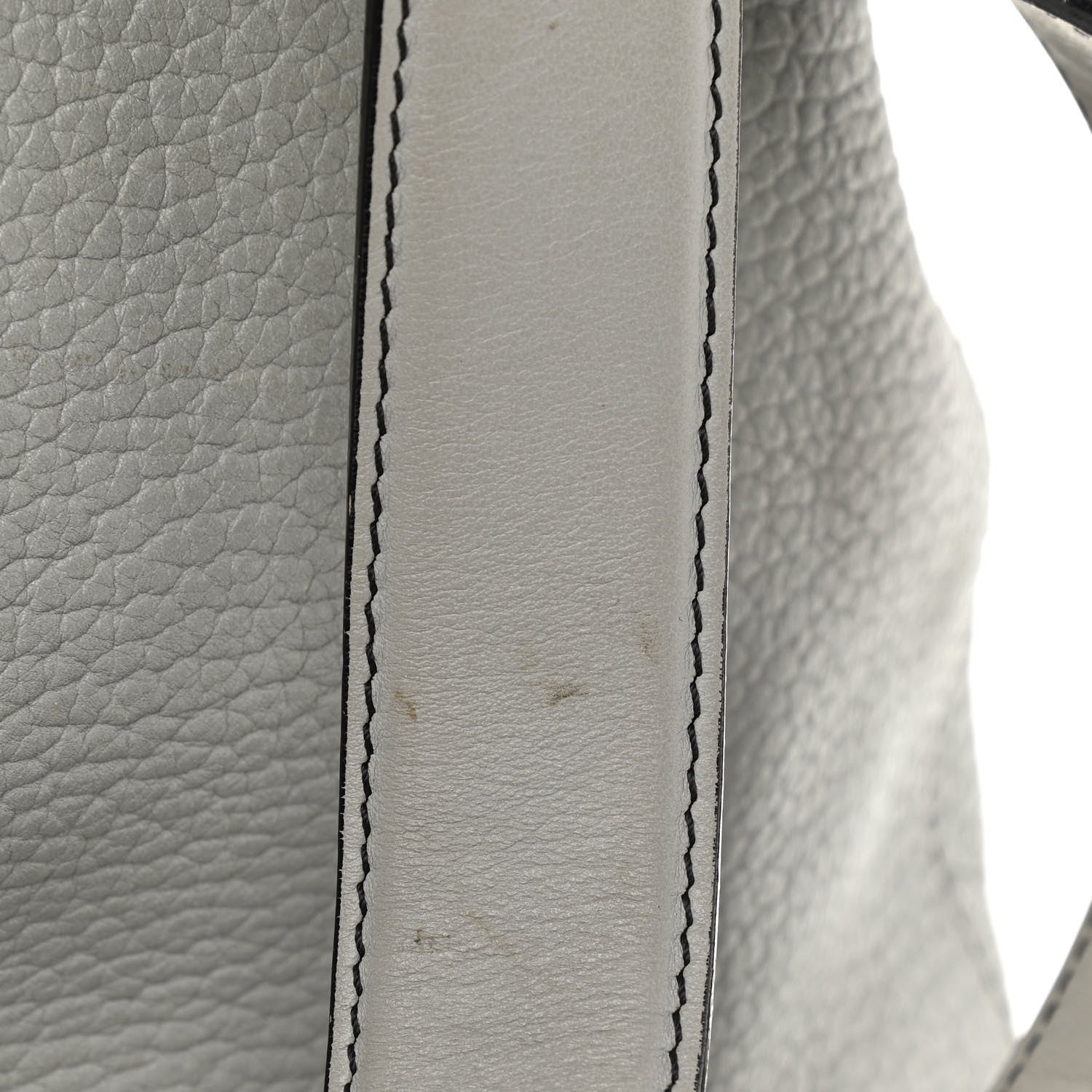 Proenza Schouler Pebbled Calfskin Small PS Courier Backpack Heather Grey 11 of 13