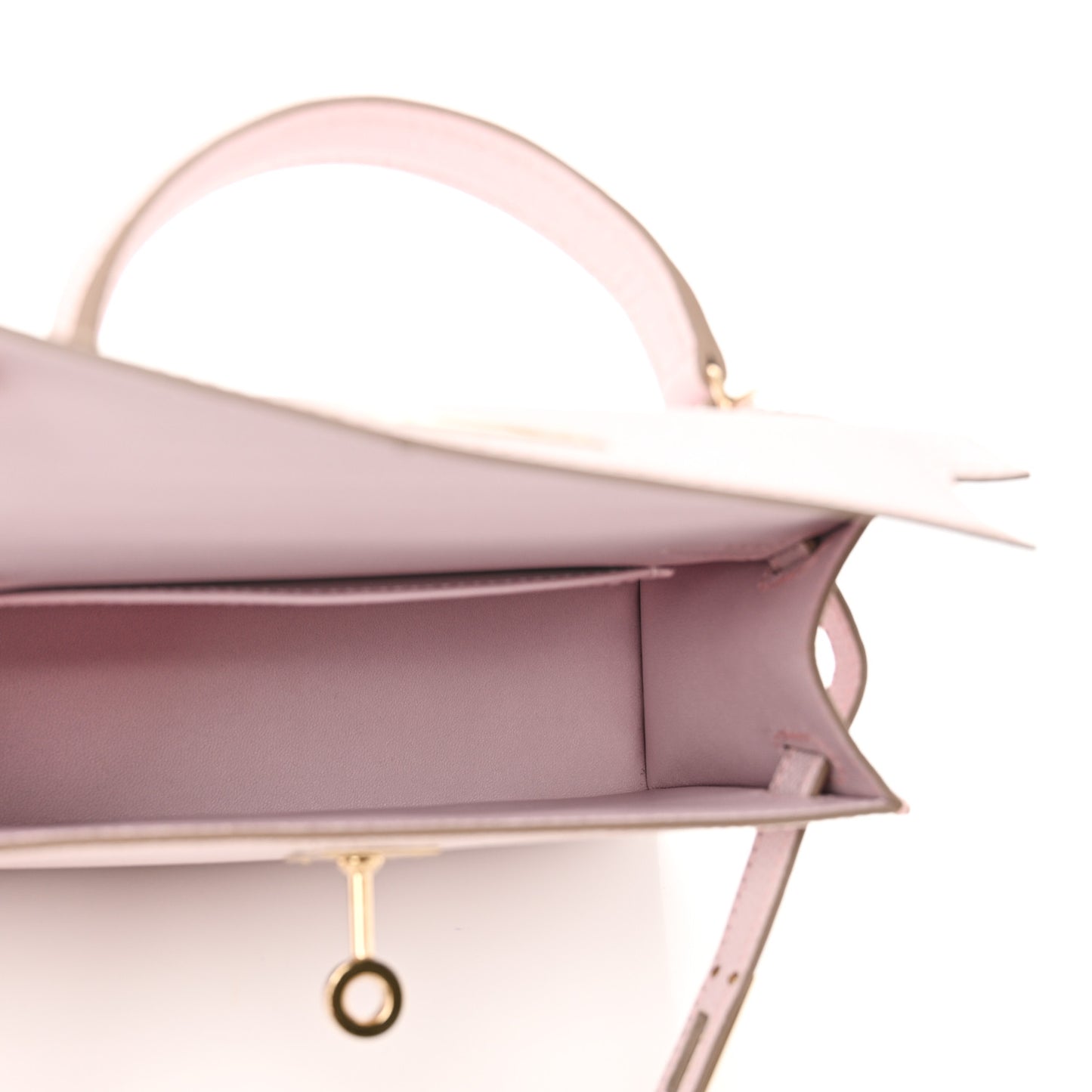 Epsom Horseshoe Mini Kelly Sellier 20 Mauve Pale