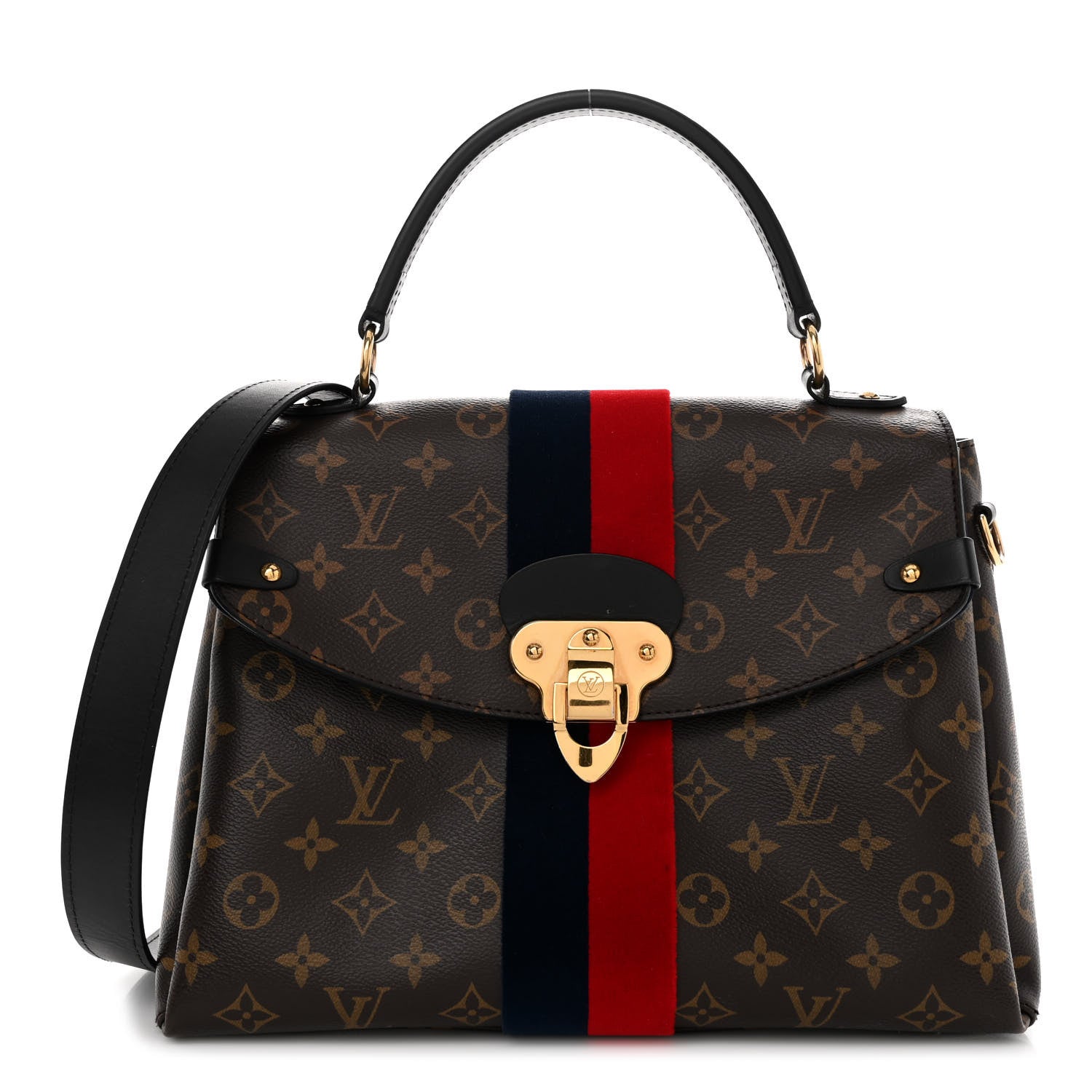 Louis Vuitton Monogram Georges MM Marine Cherry 1 of 10
