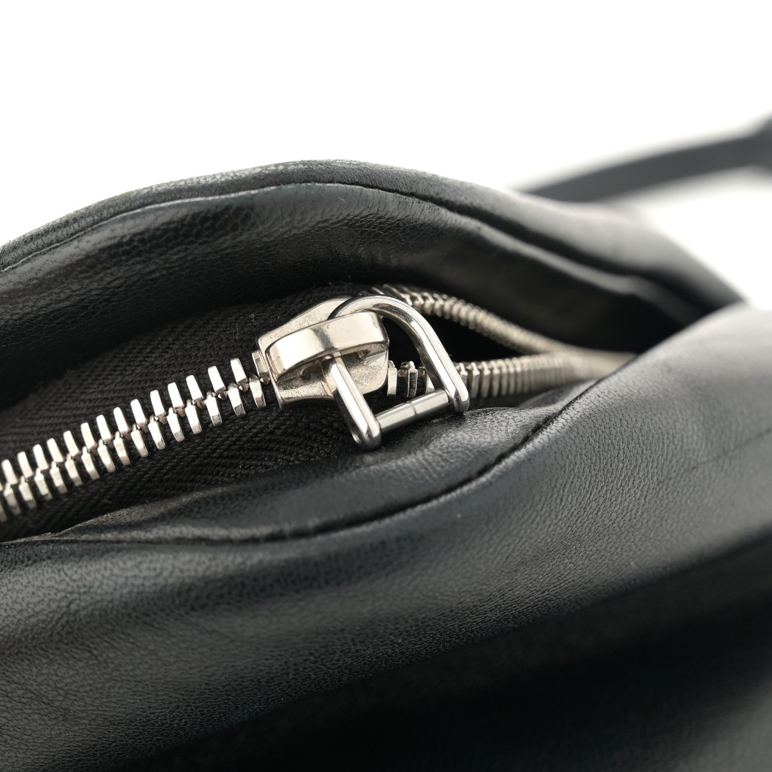 Prada Nappa Padded Signaux Triangle Crossbody Black 11 of 12