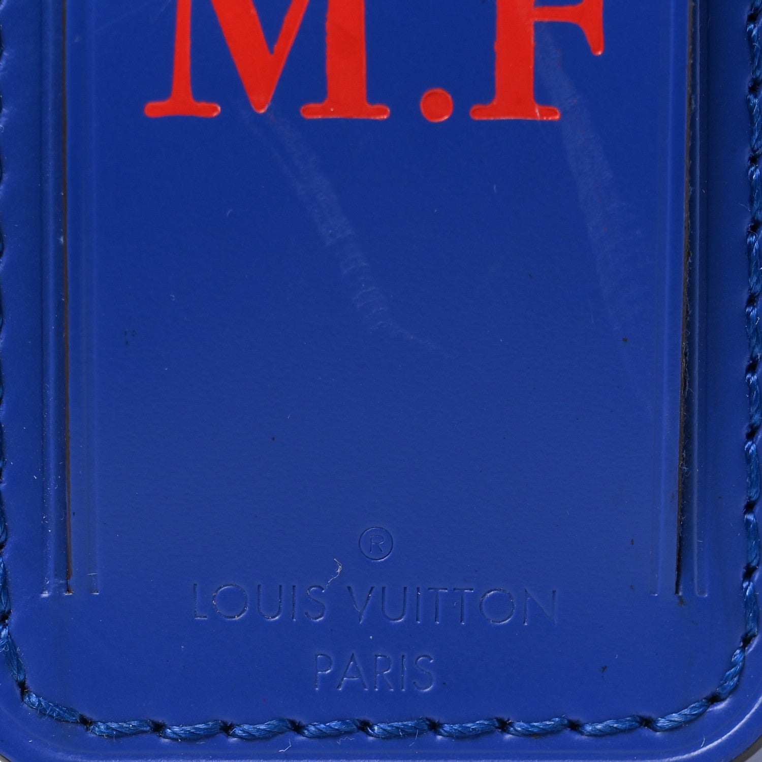 Louis Vuitton Knit Monogram Horizon Soft 55 Suitcase Blue 6 of 12