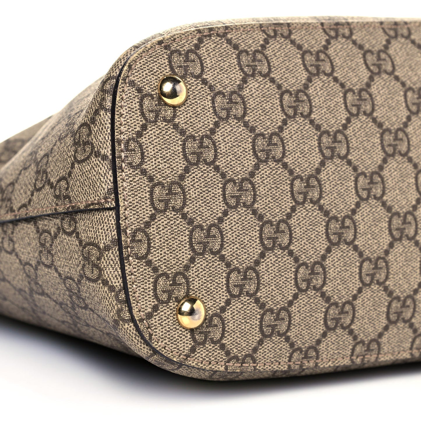 GG Supreme Monogram Linea A Hobo Brown