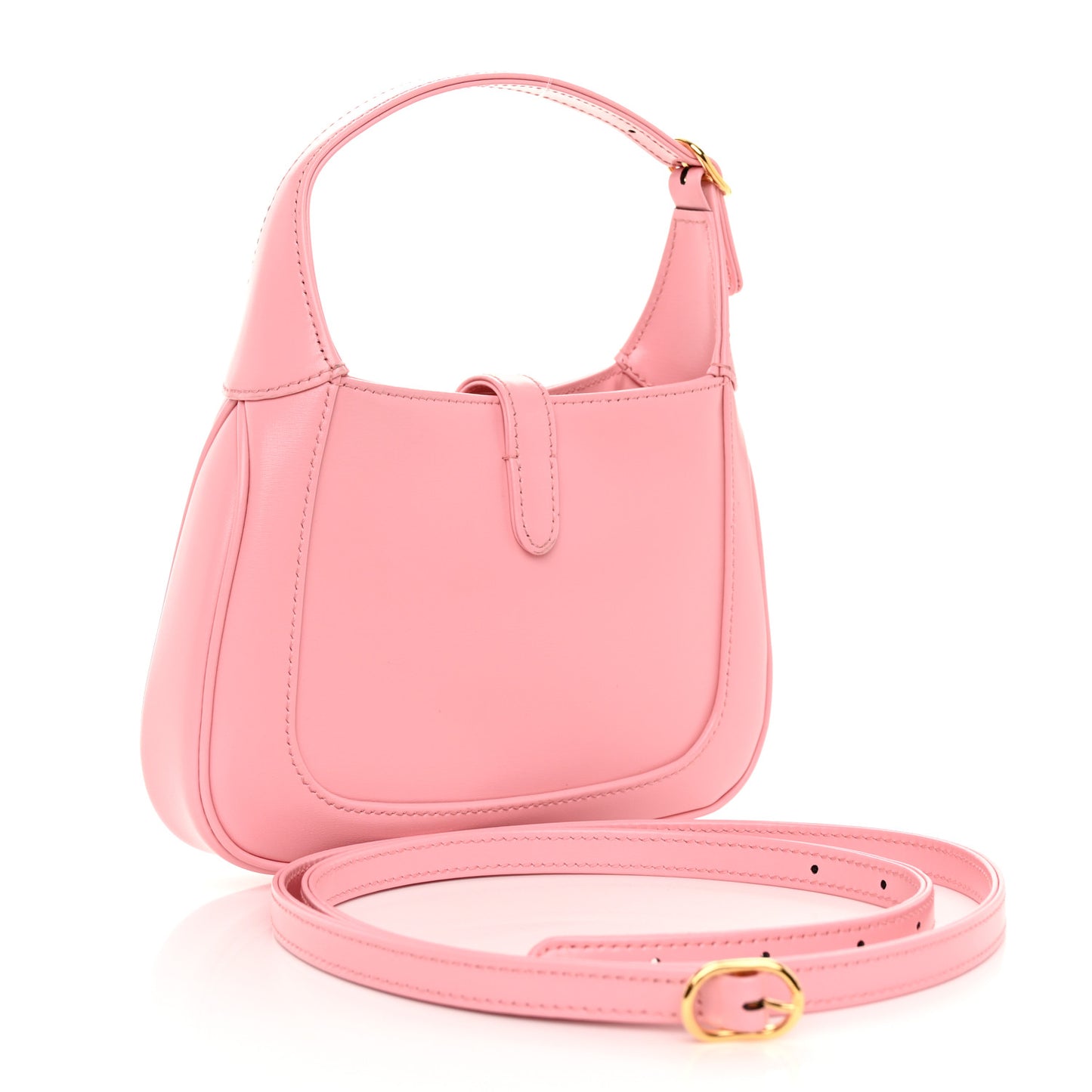 Boarded Dyana Lux Calfskin Mini Jackie 1961 Hobo Wild Rose