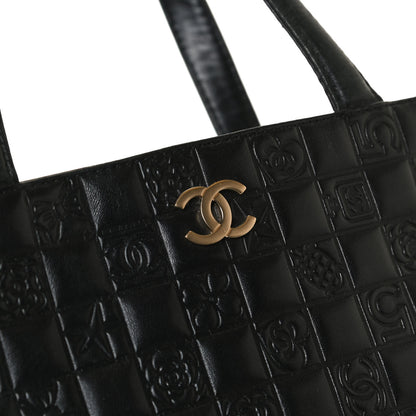 Chanel Lambskin Precious Symbols Shopping Tote Black 14 of 15
