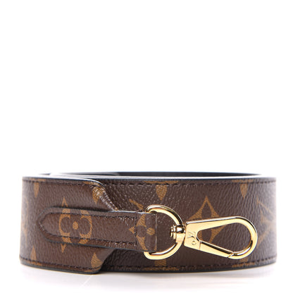 Louis Vuitton Monogram Bandouliere Shoulder Strap Black 1 of 6