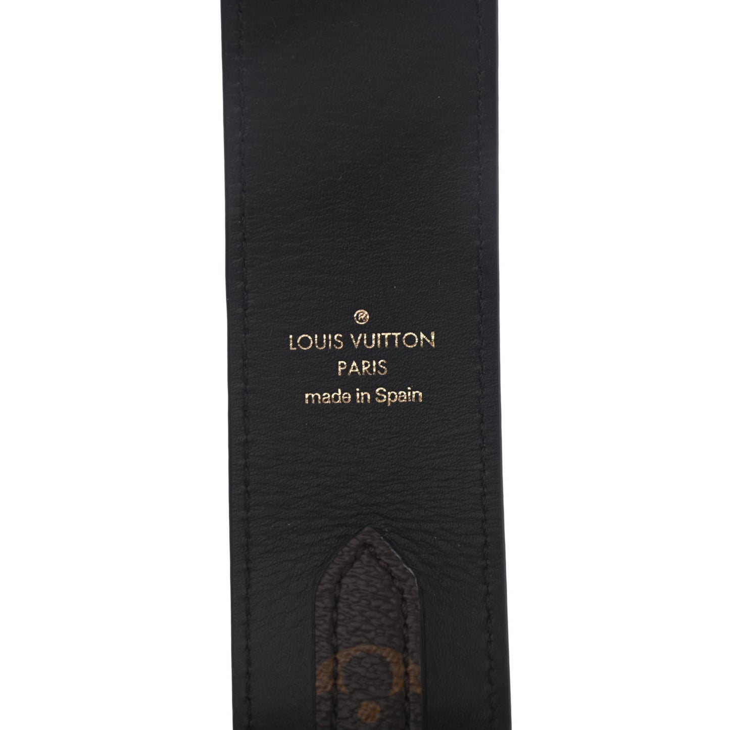 Monogram Bandouliere Shoulder Strap Black